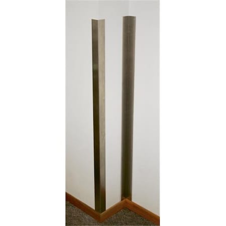 Prairie View Industries Prairie View CPOS2272SS Outside Stainless Steel Corner Guards; 72 x 2 x 2 in. CPOS2272SS
